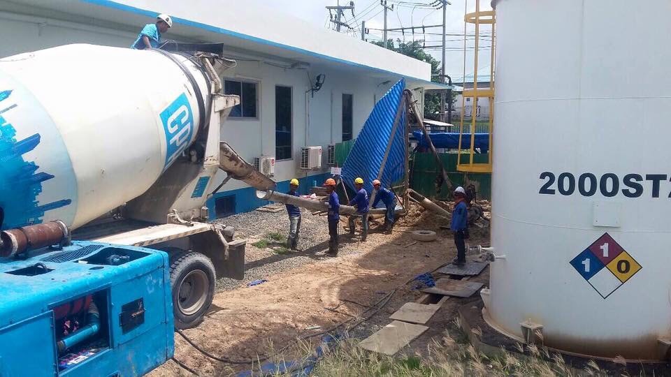 การเทคอนกรีตเสาเข็มเจาะระบบแห้งผ่านกรวยเทคอนกรีต การเทคอนกรีตเสาเข็มเจาะระบบแห้งผ่านกรวยเทคอนกรีต